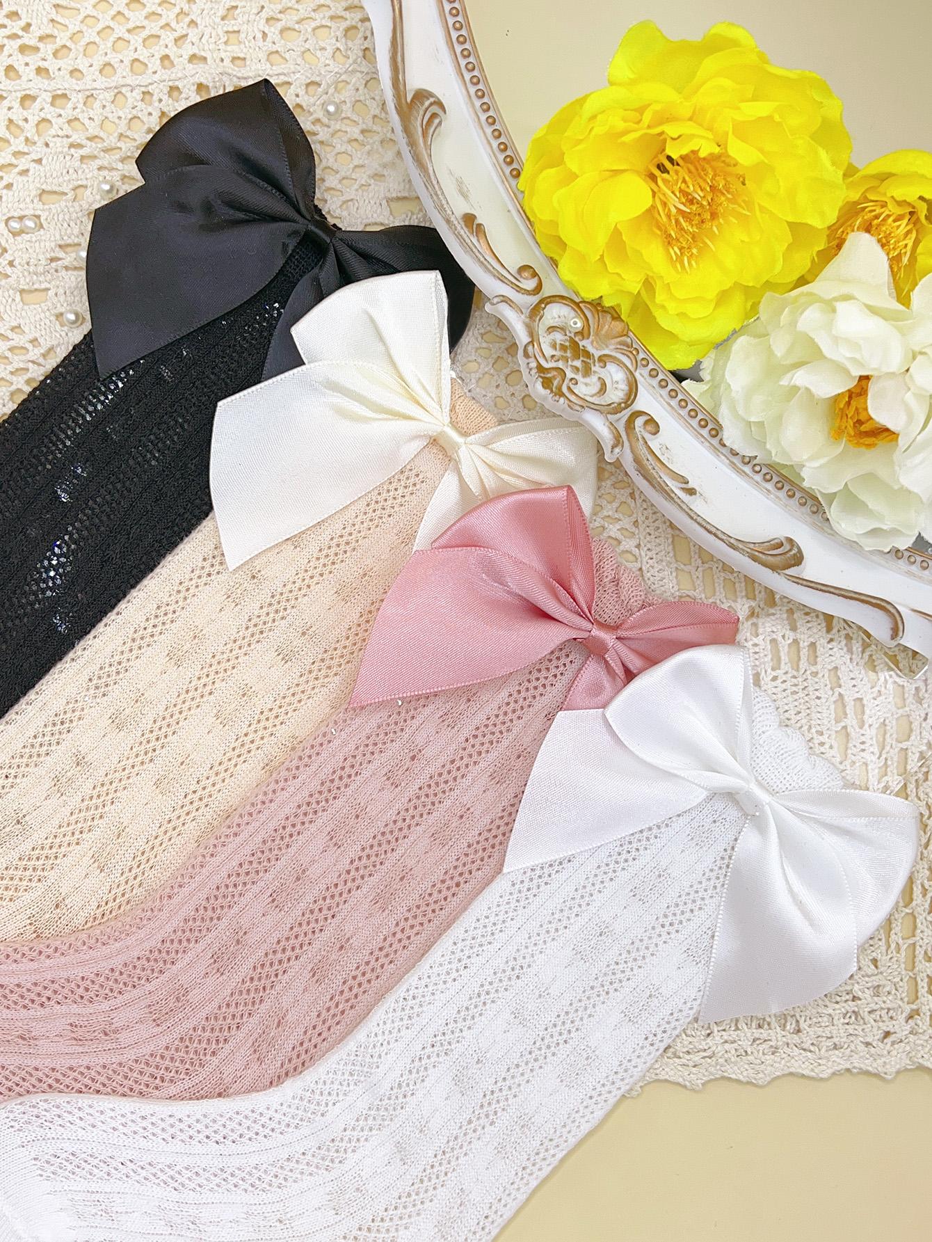 3/4 Pairs of Baby Girls' Bows  - Kids Outdoor Clubhouse avaliação e preço
