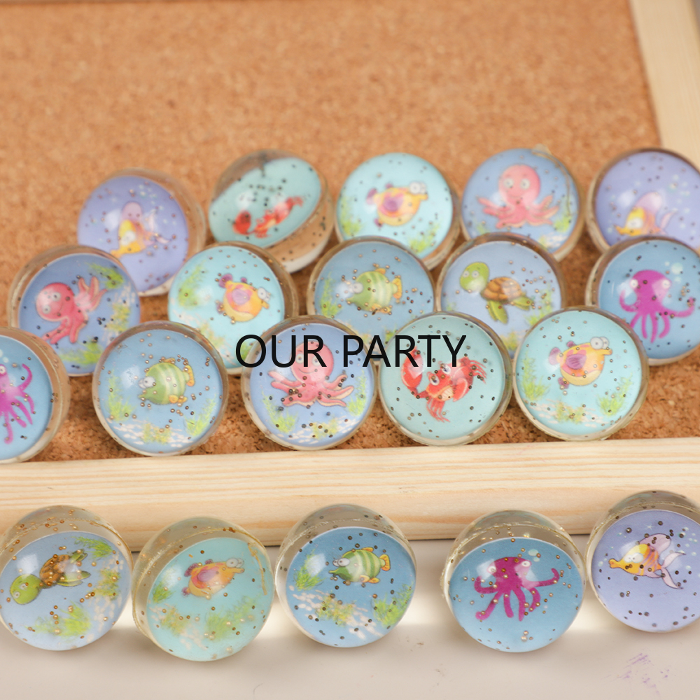 10Pcs Ocean Animal Theme Glitt - Kids Outdoor Easter Toys avaliação e preço