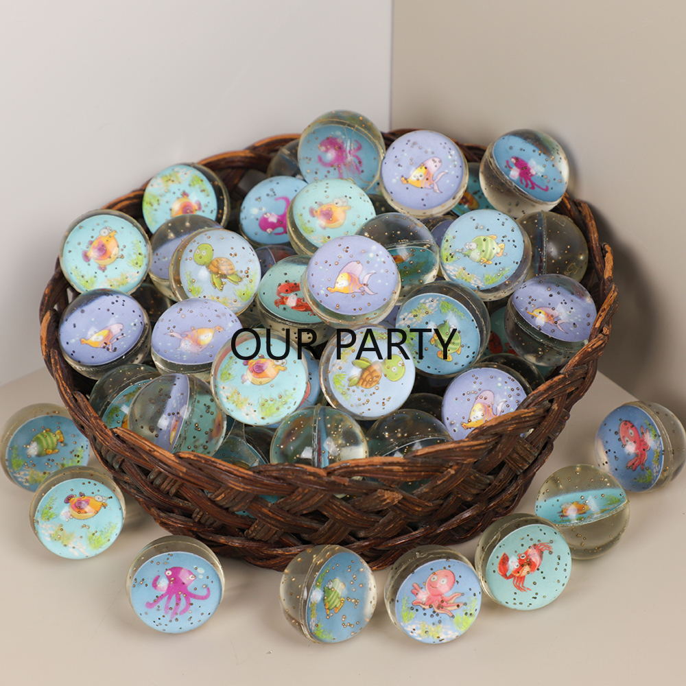 10Pcs Ocean Animal Theme Glitt - Kids Outdoor Easter Toys avaliação e preço