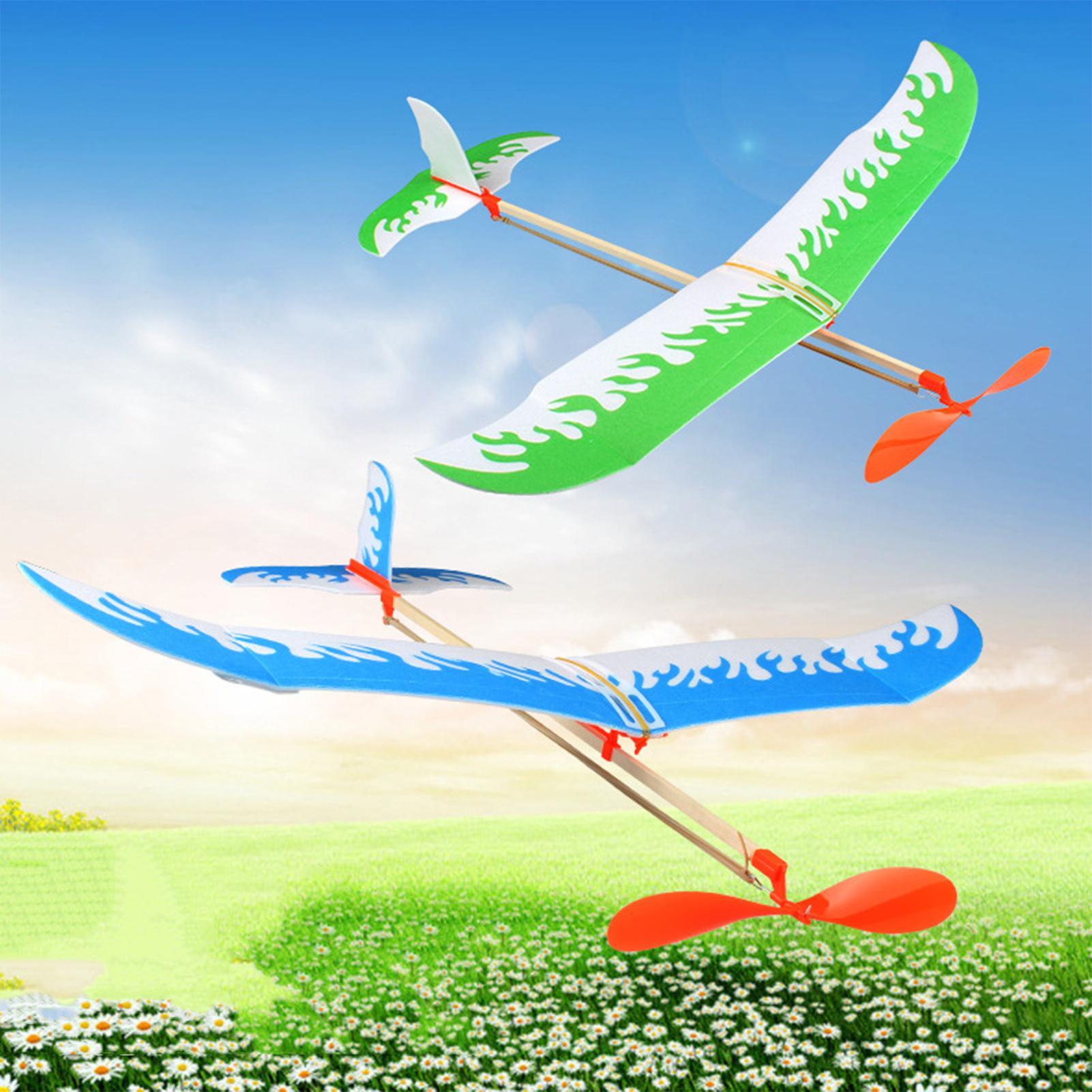 Rubber Band Airplanes Powered  - Kids Outdoor Activity Toys avaliação e preço