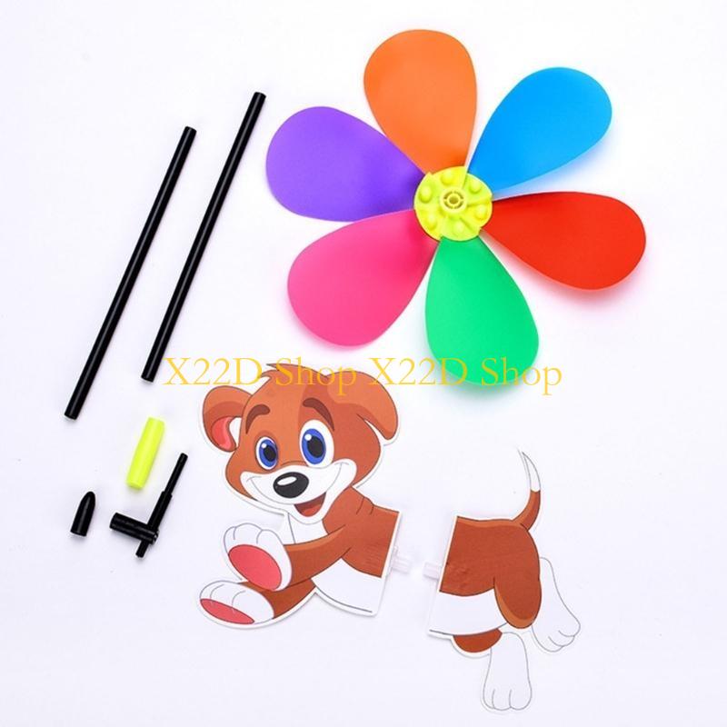 X22D 3D Animal Wind Spinners C - Kids Outdoor Yard Toys avaliação e preço