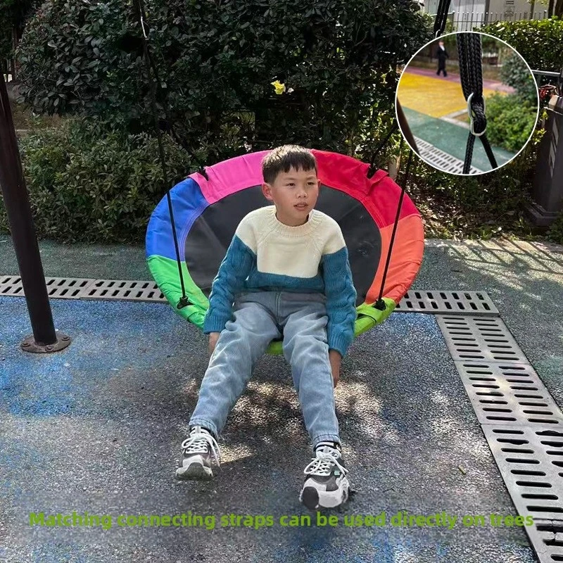 Kids Adults Saucer Tree Swing  - Kids Outdoor Nest Swing avaliação e preço