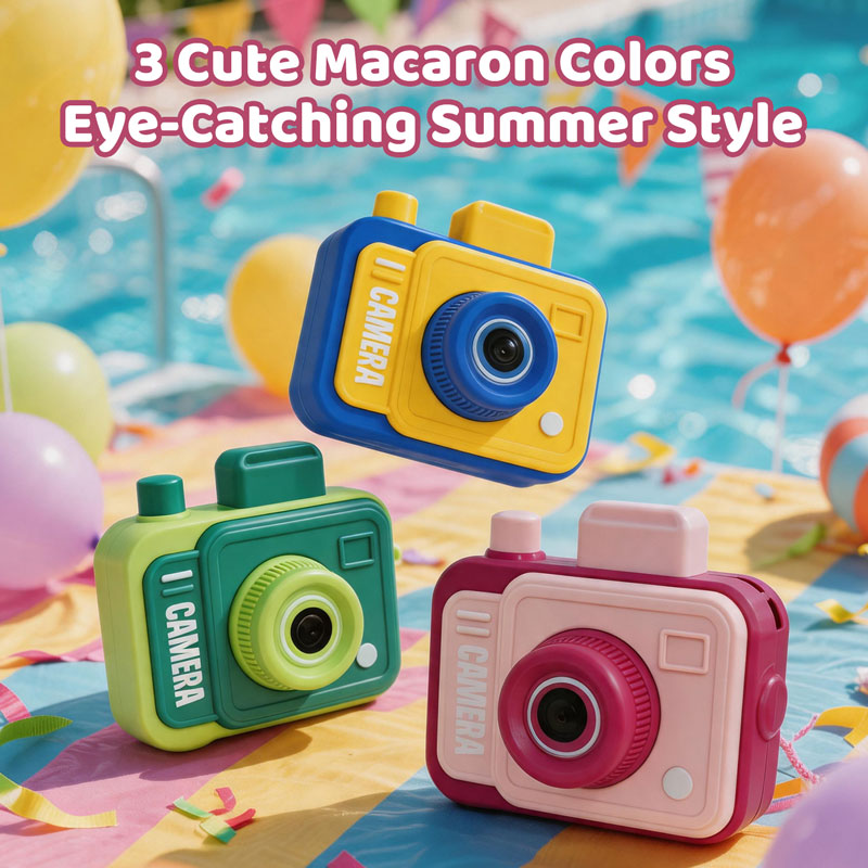Double-sided Water Gun Camera  - Kids Outdoor Clubhouse avaliação e preço