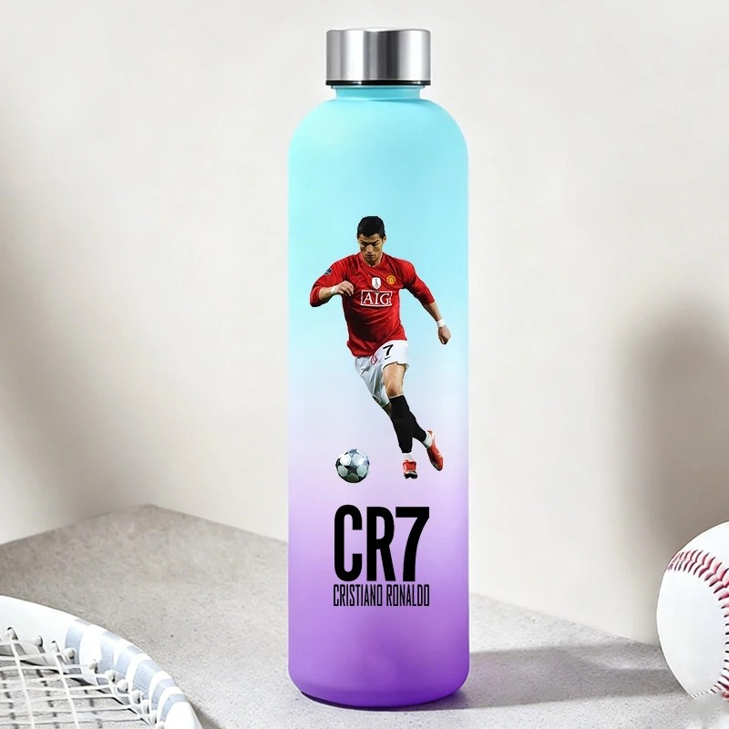 900ML CR7 Water Bottles Casual - Kids Outdoor Movies avaliação e preço