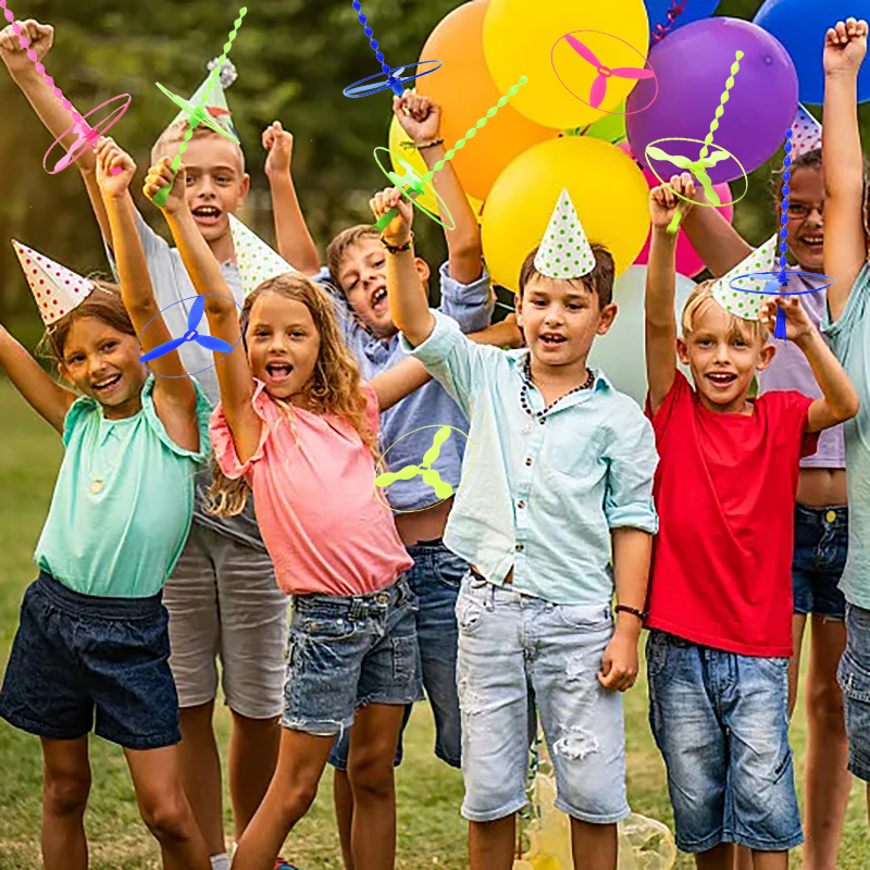 10Pcs/Set Colorful Bamboo Drag - Kids Outdoor Easter Toys avaliação e preço
