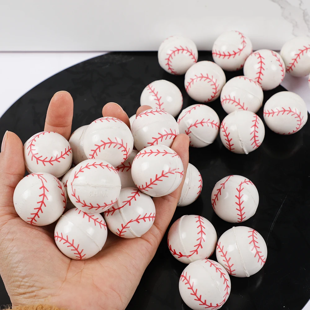 10Pcs 29mm Baseball Bouncy Bal - Kids Outdoor Easter Toys avaliação e preço