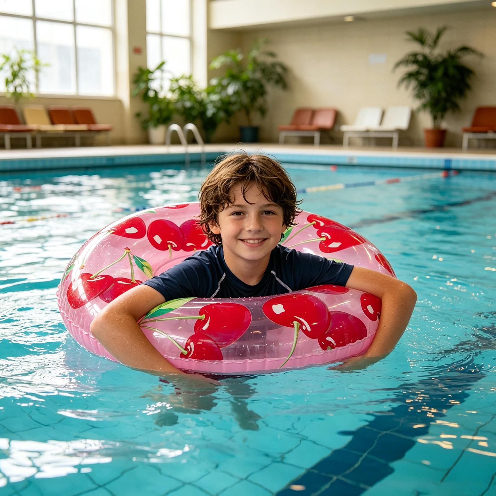 Inflatable Tube Fruit Pattern  - Kids Outdoor Youtube avaliação e preço
