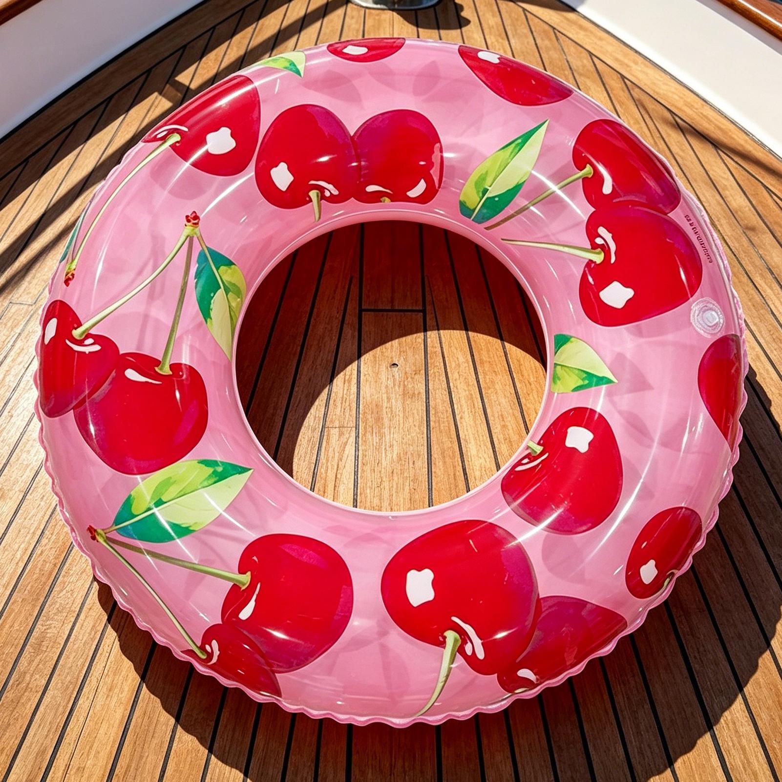 Inflatable Tube Fruit Pattern  - Kids Outdoor Youtube avaliação e preço
