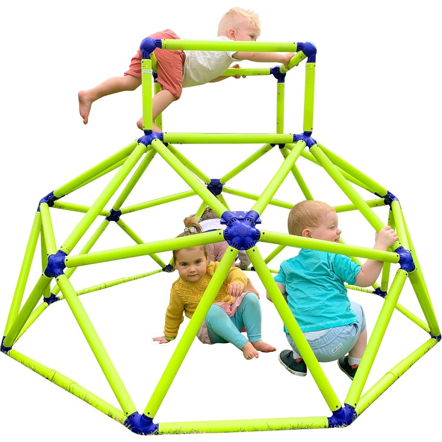 Monkey Bars Climbing Dome - St - Kids Outdoor Jungle Gym avaliação e preço