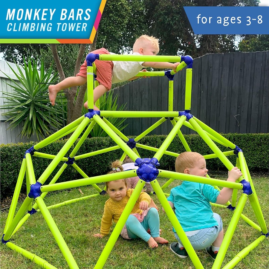 Monkey Bars Climbing Dome - St - Kids Outdoor Jungle Gym avaliação e preço