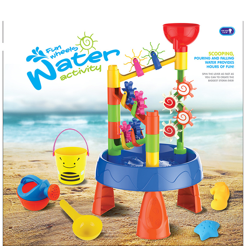 32PCS Water Wheel Sand & Water - Kids Outdoor Water Table avaliação e preço