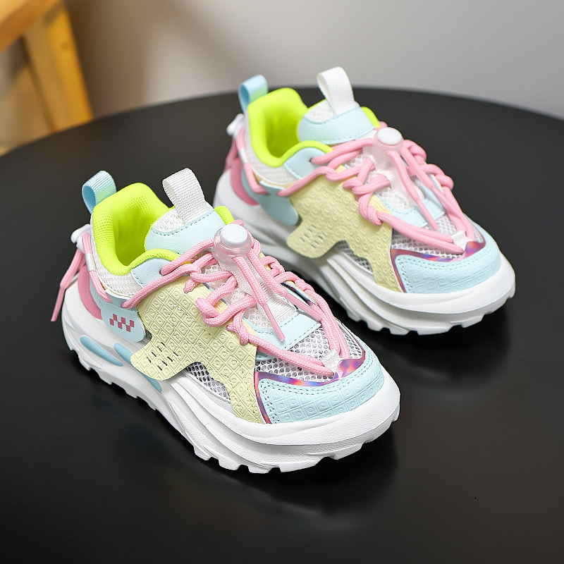 New Fashion Running Shoes Girl - Kids Outdoor Air Quality avaliação e preço