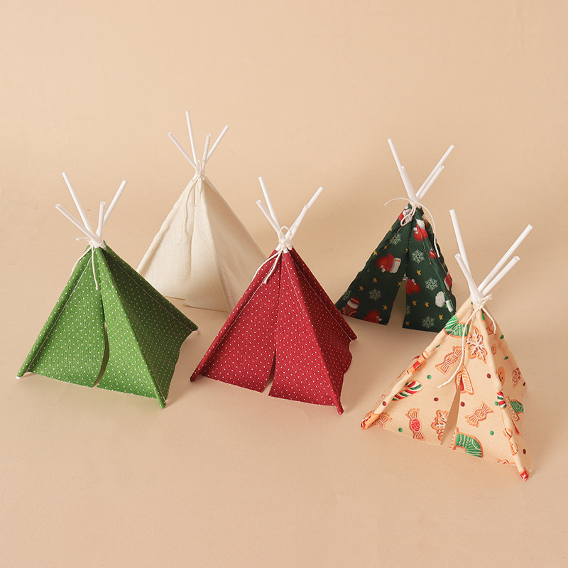 Dollhouse Mini Christmas Campi - Kids Outdoor Play Tent avaliação e preço