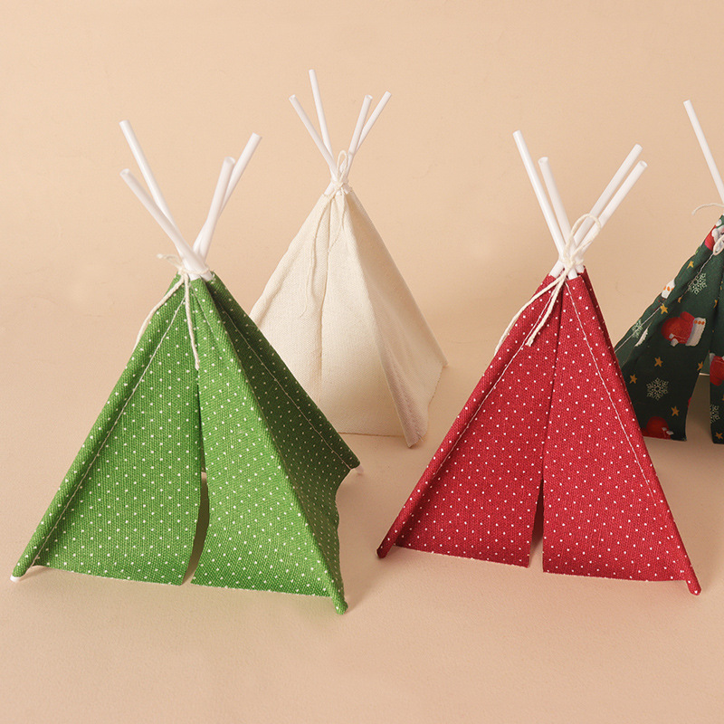 Dollhouse Mini Christmas Campi - Kids Outdoor Play Tent avaliação e preço