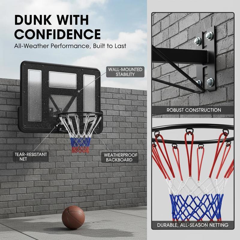 Wall Mounted Basketball Hoop T - Basketball Hoop Outdoor avaliação e preço
