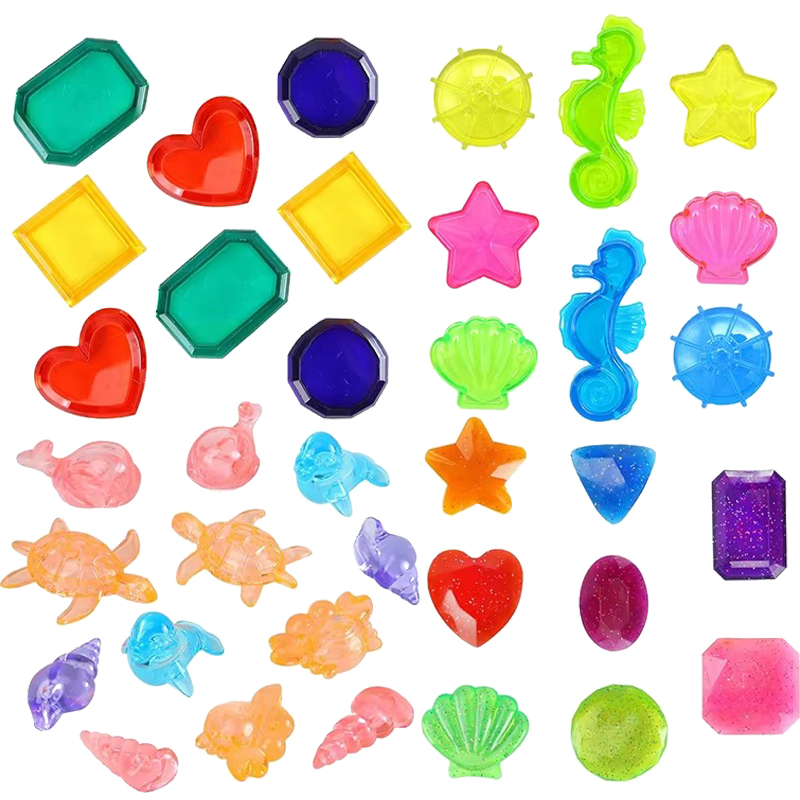 Children Colored Plastic Gem T - Kids Outdoor Clubhouse avaliação e preço