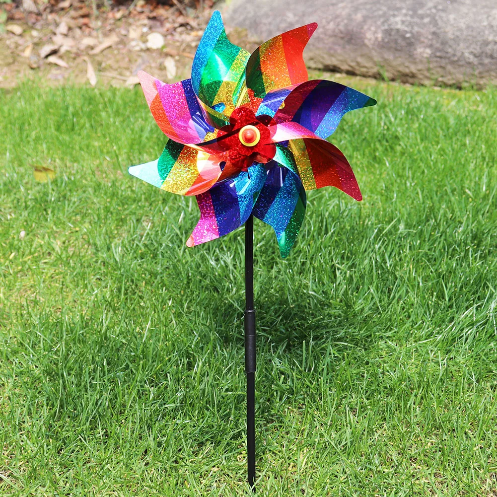 Windmill Bird Repellent Decora - Kids Outdoor Yard Toys avaliação e preço