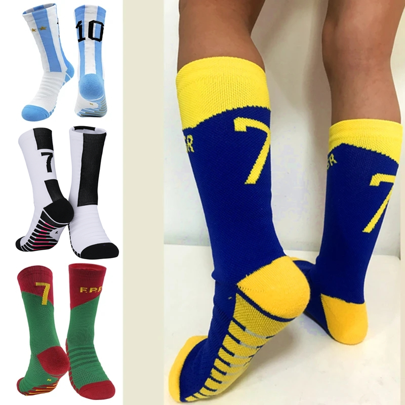 Kids Soccer Socks Number 10# S - Kids Outdoor Youtube avaliação e preço