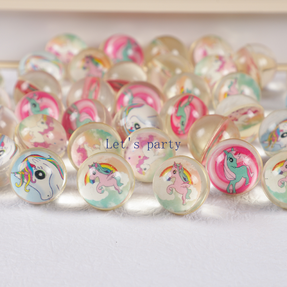 10Pcs Cute Rainbow Unicorn Bou - Kids Outdoor Easter Toys avaliação e preço