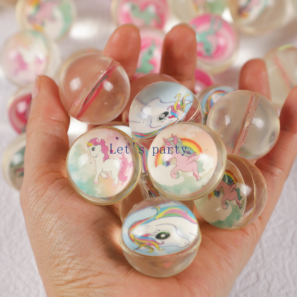 10Pcs Cute Rainbow Unicorn Bou - Kids Outdoor Easter Toys avaliação e preço