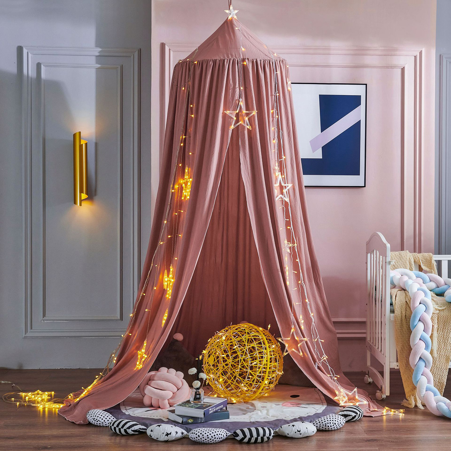Battilo Kids Bed Mosquito Net  - Kids Outdoor Play Tent avaliação e preço