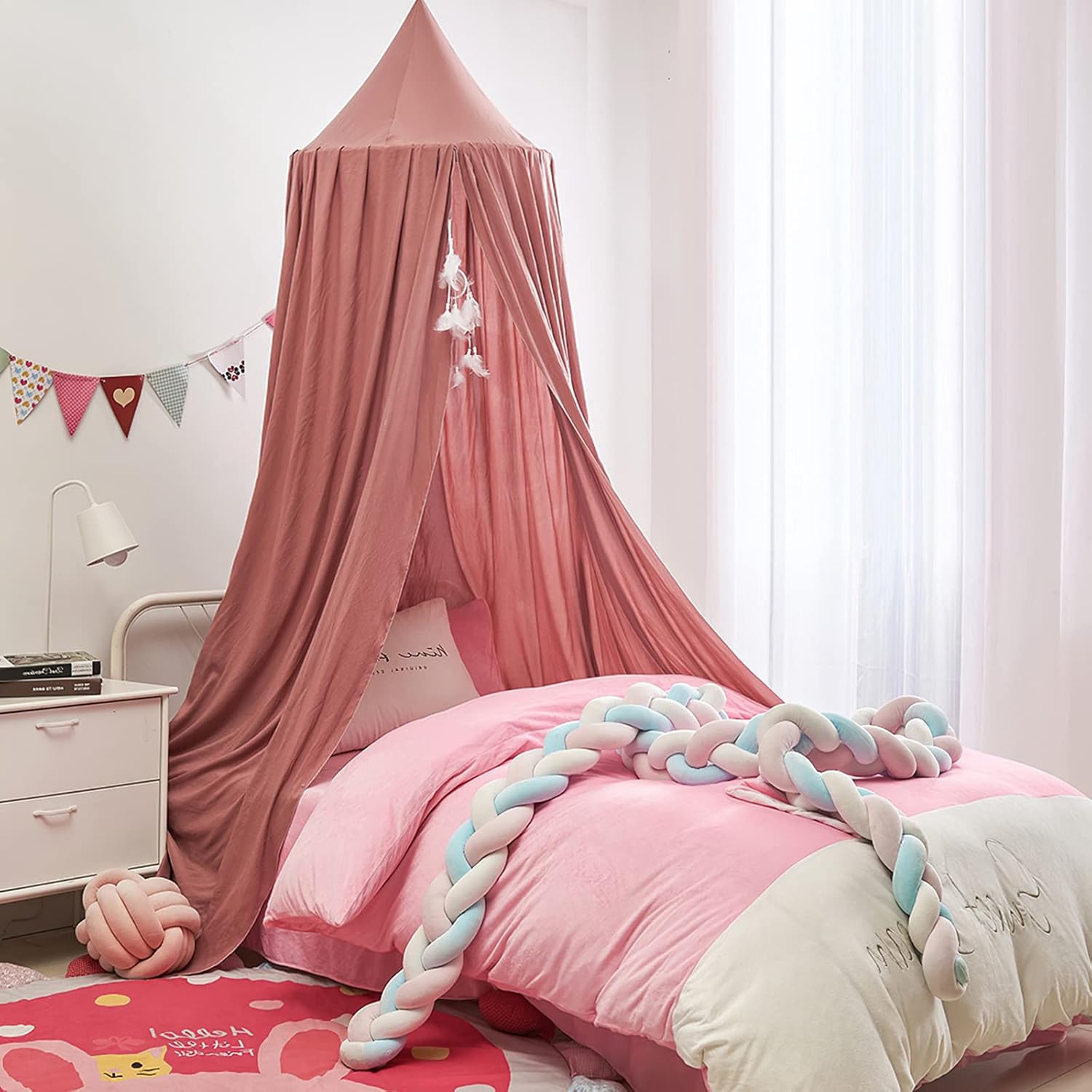 Battilo Kids Bed Mosquito Net  - Kids Outdoor Play Tent avaliação e preço