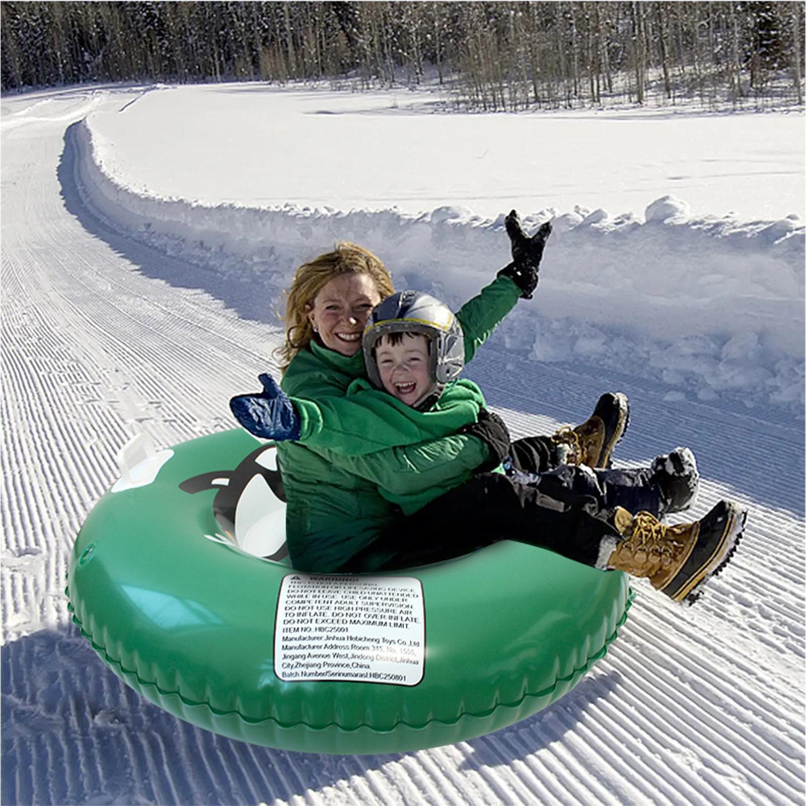 Inflatable Snow Tube, Thickene - Kids Outdoor Youtube avaliação e preço