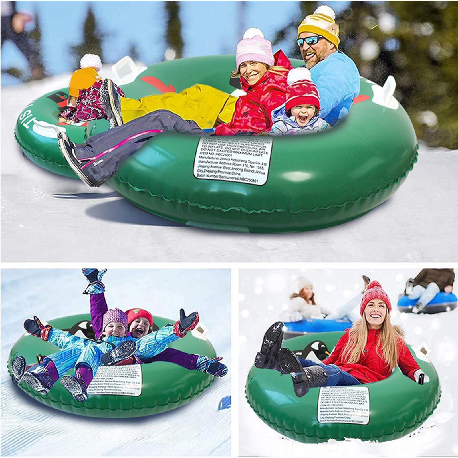 Inflatable Snow Tube, Thickene - Kids Outdoor Youtube avaliação e preço
