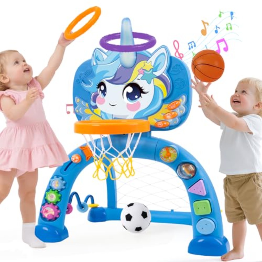 Unicorn Sports Play Set for To - Basketball Hoop Outdoor avaliação e preço