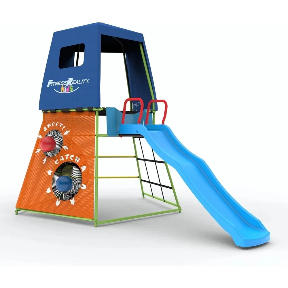 Explorer Adventure Climbing Fo - Kids Outdoor Jungle Gym avaliação e preço