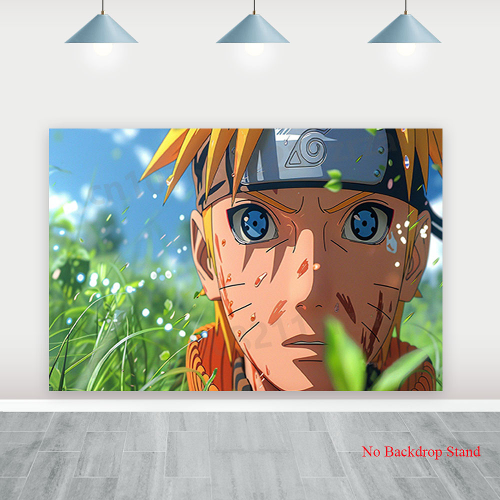 Naruto Backdrop Banner Boys Ki - Kids Outdoor Movies avaliação e preço