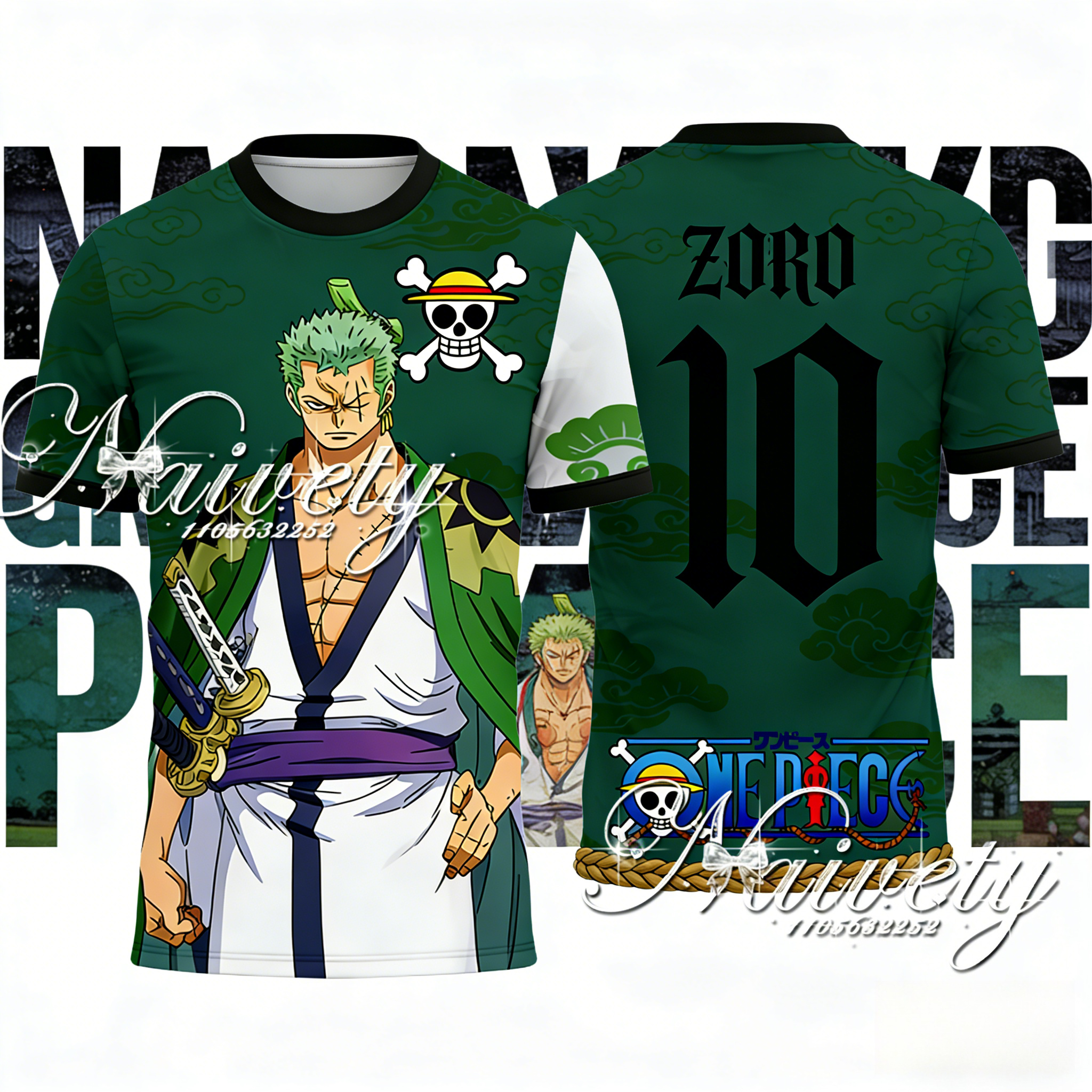 2026 Summer One Piece Roronoa  - Kids Outdoor Movies avaliação e preço